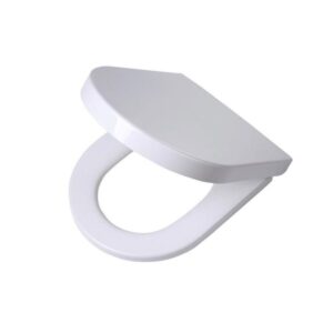 Tiger Memphis WC-bril duroplast, rvs wit met softclose