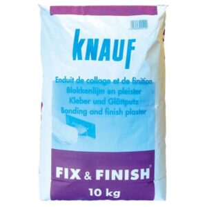 Knauf blokkenlijm en pleistergips wit 10kg