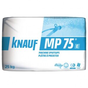 Knauf MP75 E spuitgips wit 5mm 25kg