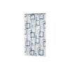 Sealskin douchegordijn Retro vierkanten blauw 180x200cm