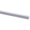 U-profiel aluminium 25x25mm 1m