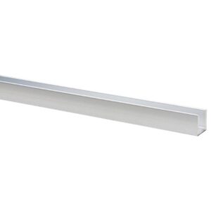 U-profiel aluminium15x15mm 2m