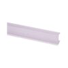 Keukenplintprofiel kunststof transparant 13x24mm 2,6m