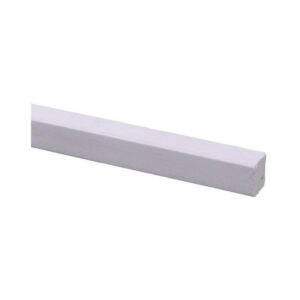 Glaslat hardhout 17x20mm 2,7m