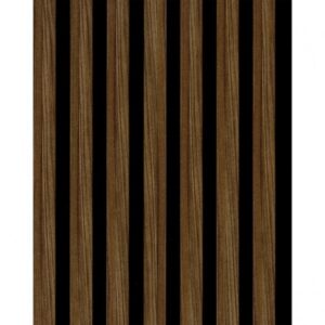 CanDo Decowall Acoustic wandpaneel walnoot 260x30cm 2st