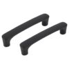Differnz Eindhoven meubelgreep mat zwart 144x30mm 2st