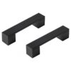 Differnz Tilburg meubelgreep aluminium mat zwart 110x30mm 2st