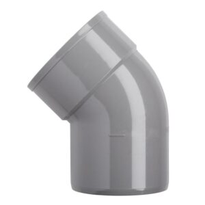 PVC Bocht 125 mm 45G 1x lijm