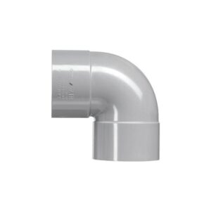 Bocht 90º 2xlijmmof PVC 40mm