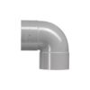 Bocht 87º 2xlijmmof PVC 125mm