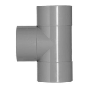T-Stuk 87º DW 3xlijmmof PVC 110x110mm