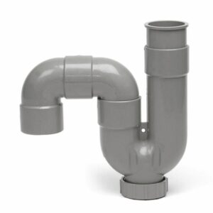 Martens sifon kunststof grijs 32mmx32mm