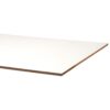 MDF 2-zijdig lakdraagfolie wit 244x122cm 18mm