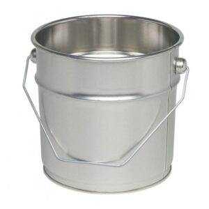 Verzetblik metaal 18,6x18,6x16cm 2,5L