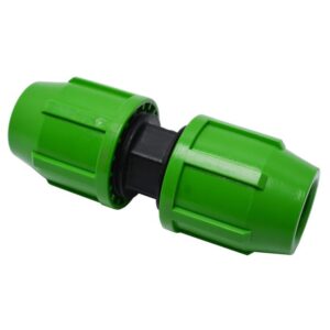 Sanivesk tyleenknelkoppeling recht kunststof 16mm